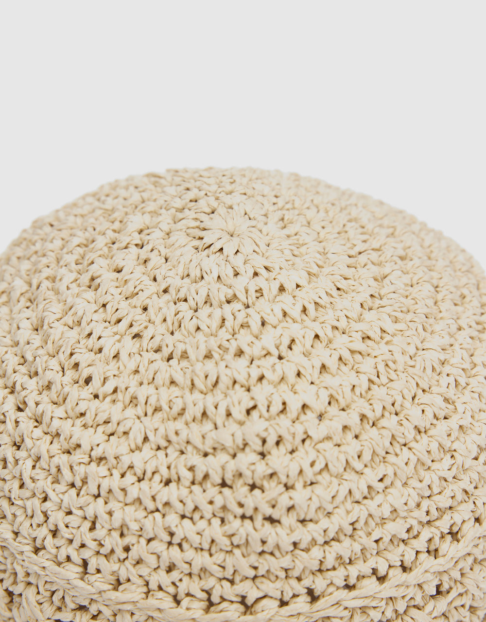 Crochet Straw Hat