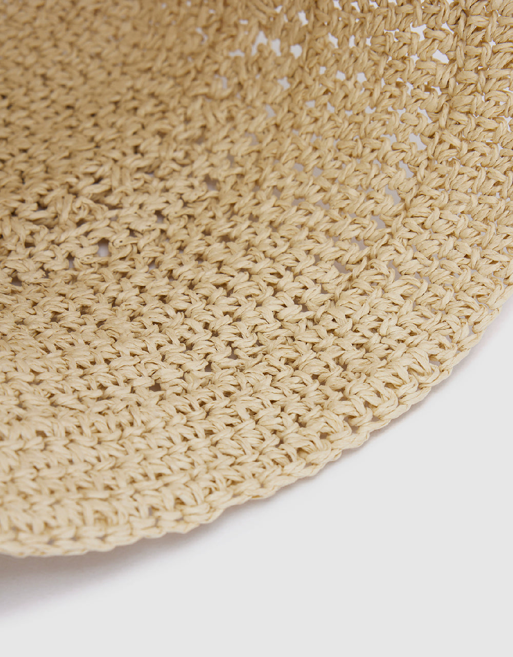 Crochet Straw Hat