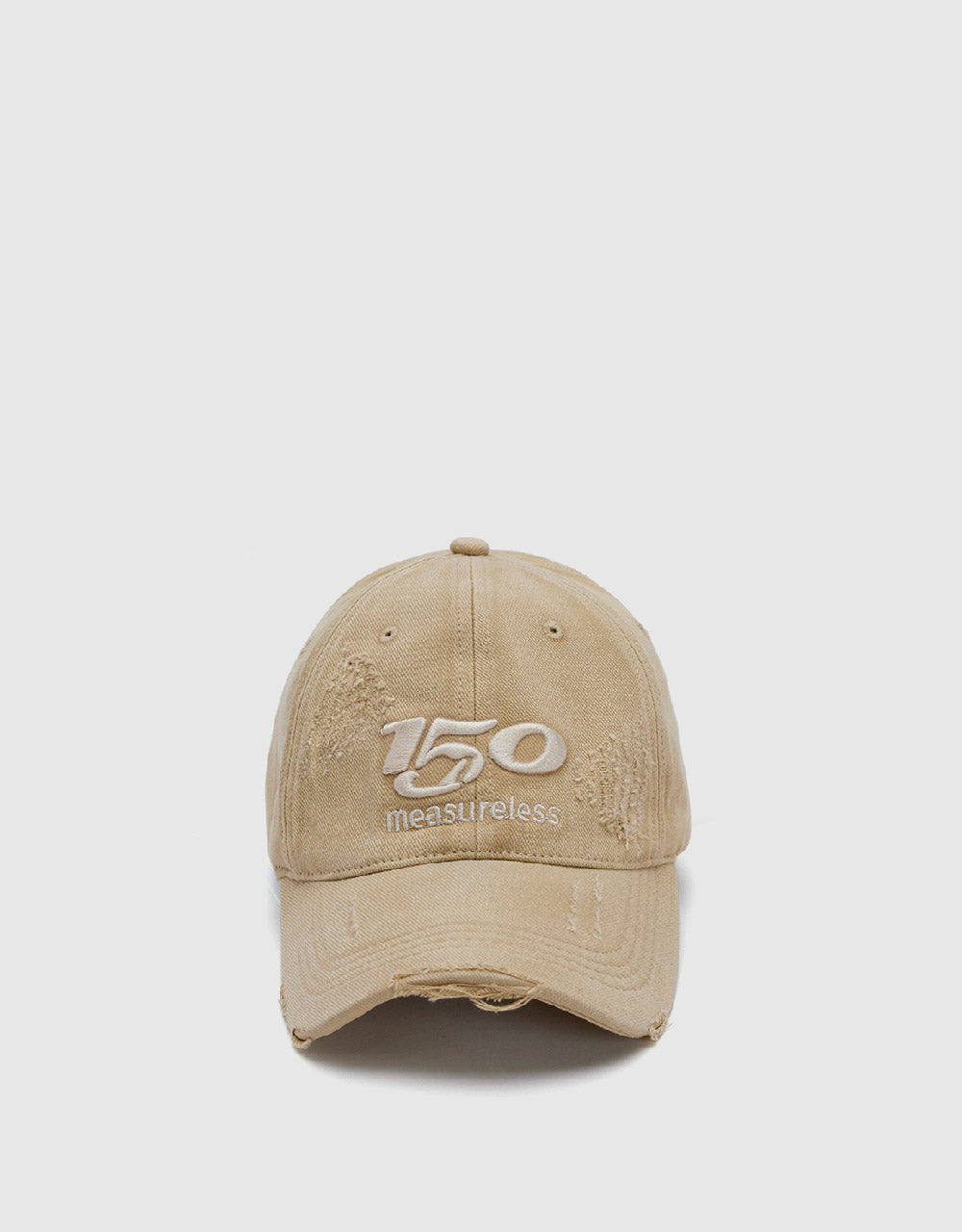 Letter Embroidered Denim Baseball Cap