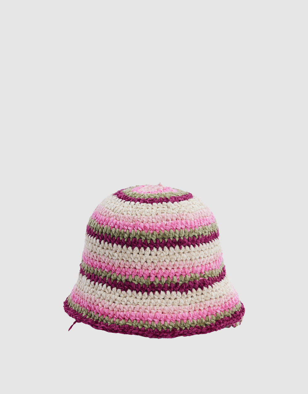 Striped Beanie With Vassel