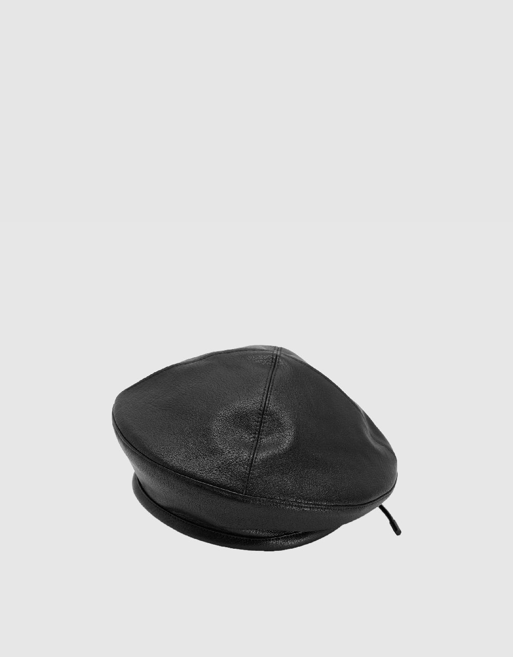 Vegan Leather Beret