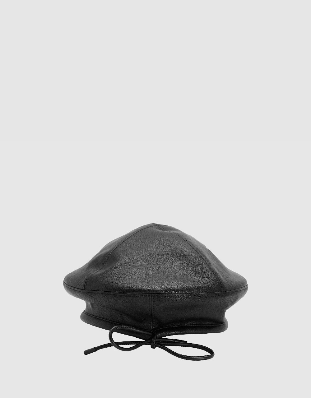 Vegan Leather Beret