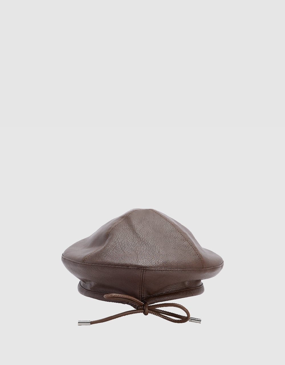 Vegan Leather Beret