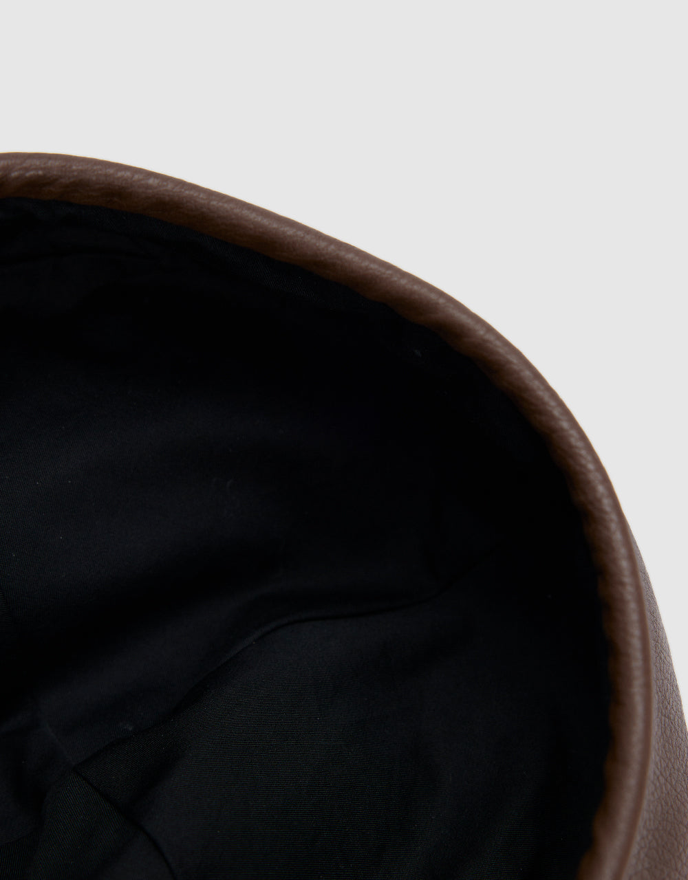 Vegan Leather Beret