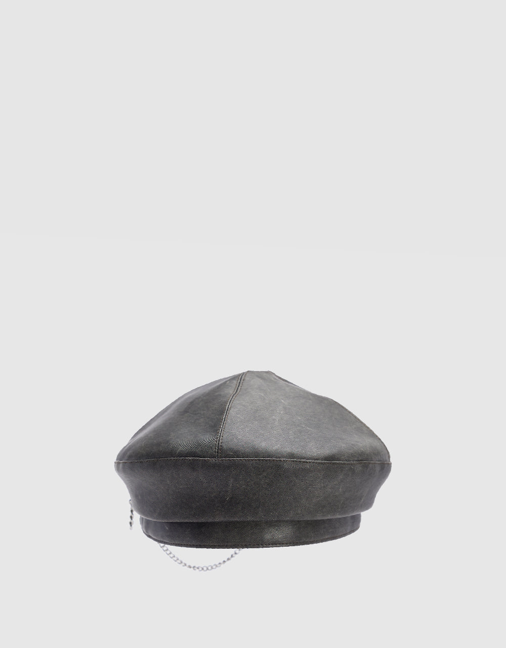 Vegan Leather Beret