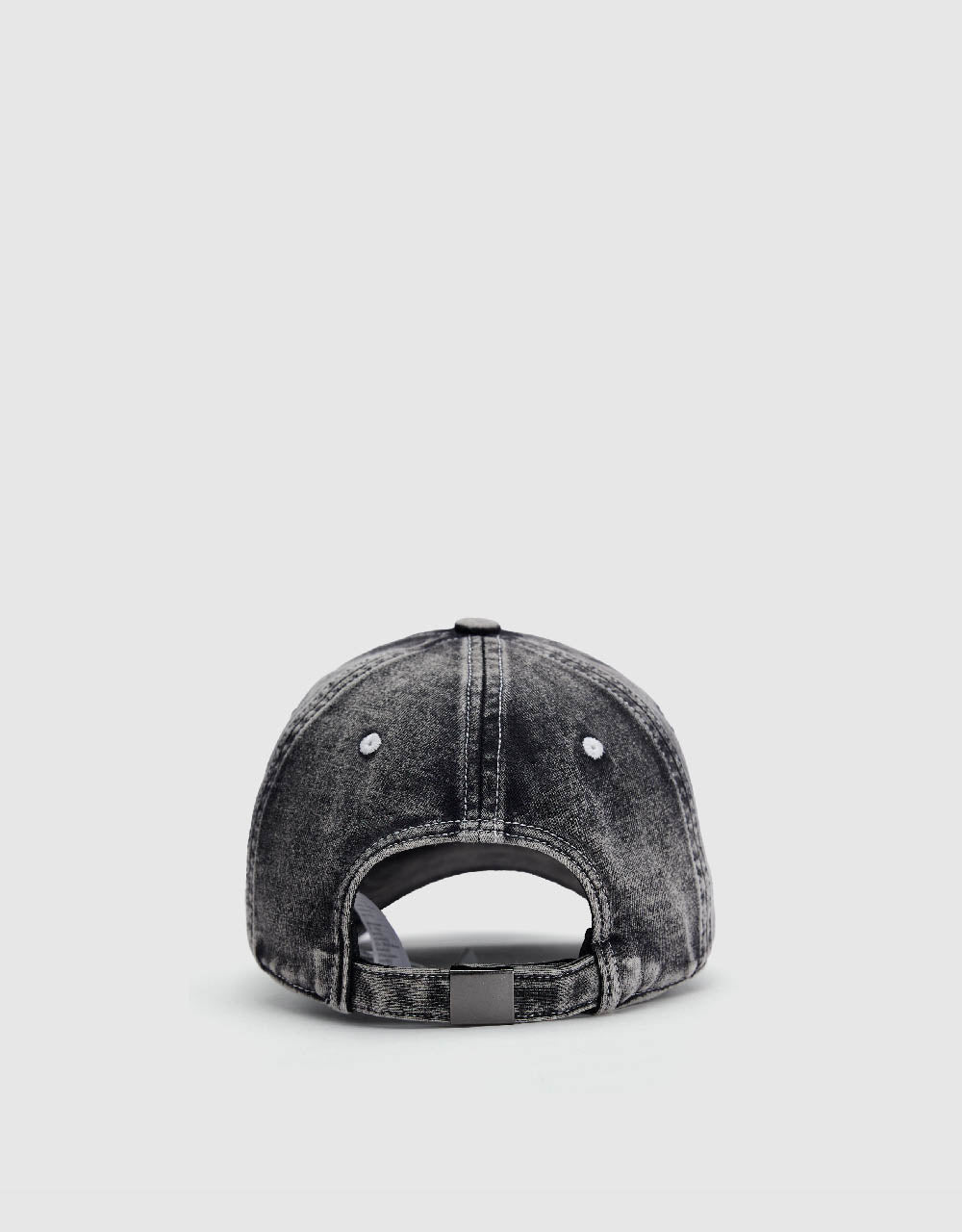 Letter Embossed Denim Baseball Cap