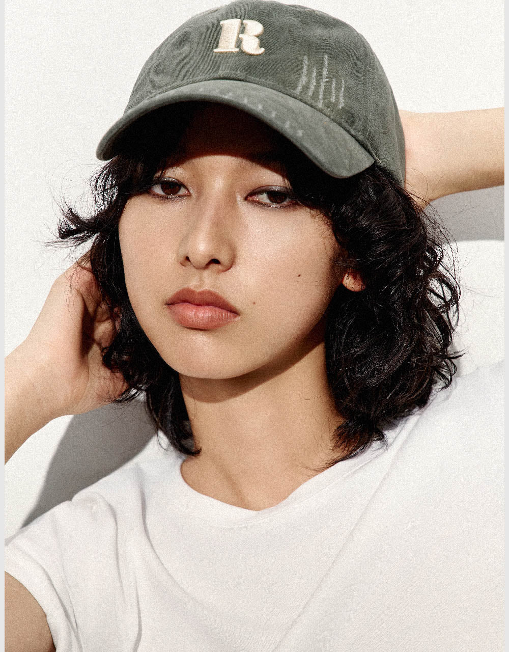 Letter Embroidered Baseball Cap