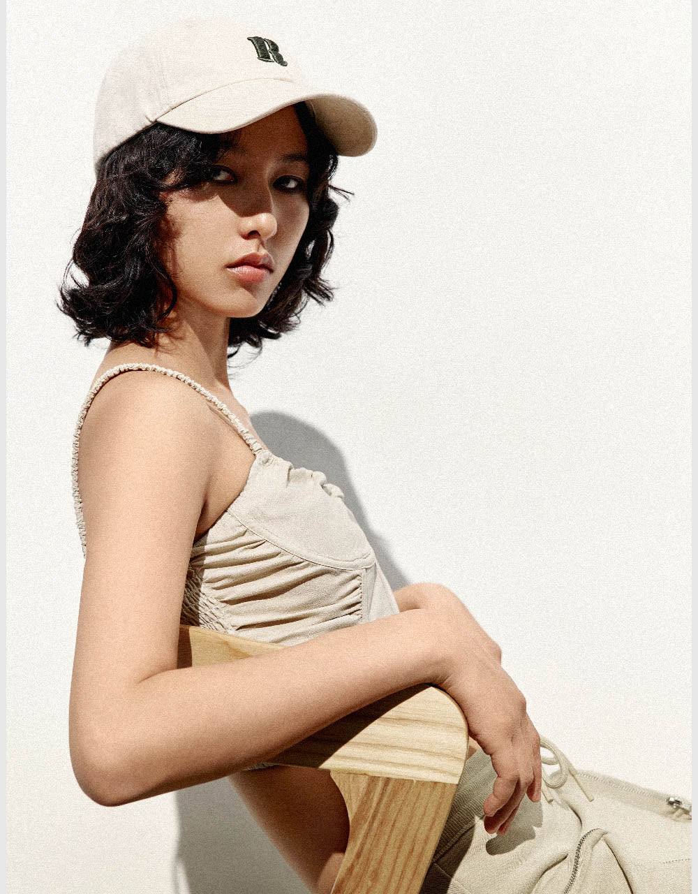 Letter Embroidered Baseball Cap