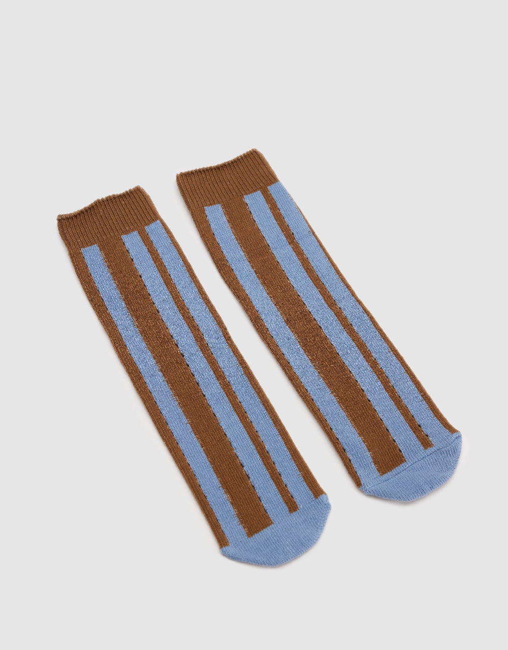 Wave Printed Mid-Length Socks