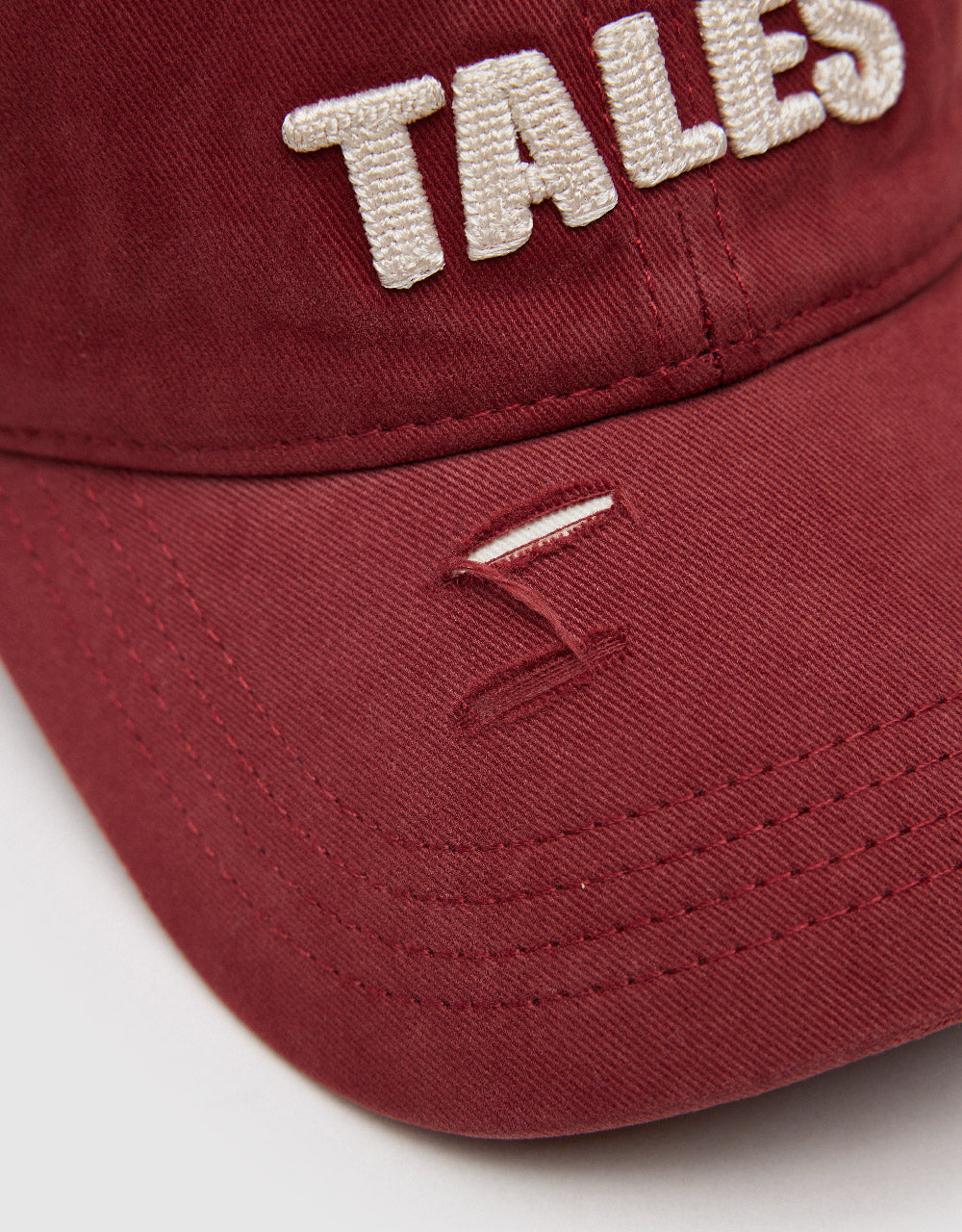 Letter Embossed Baseball Cap
