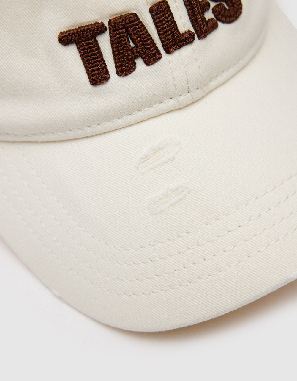 Letter Embossed Baseball Cap