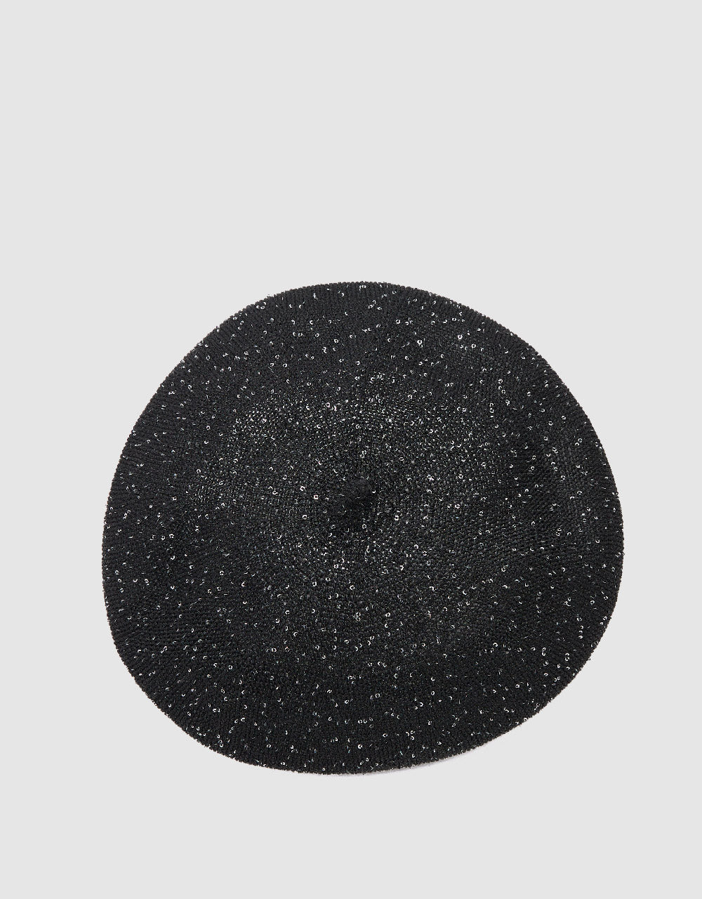 Rhinestone Décor Beret