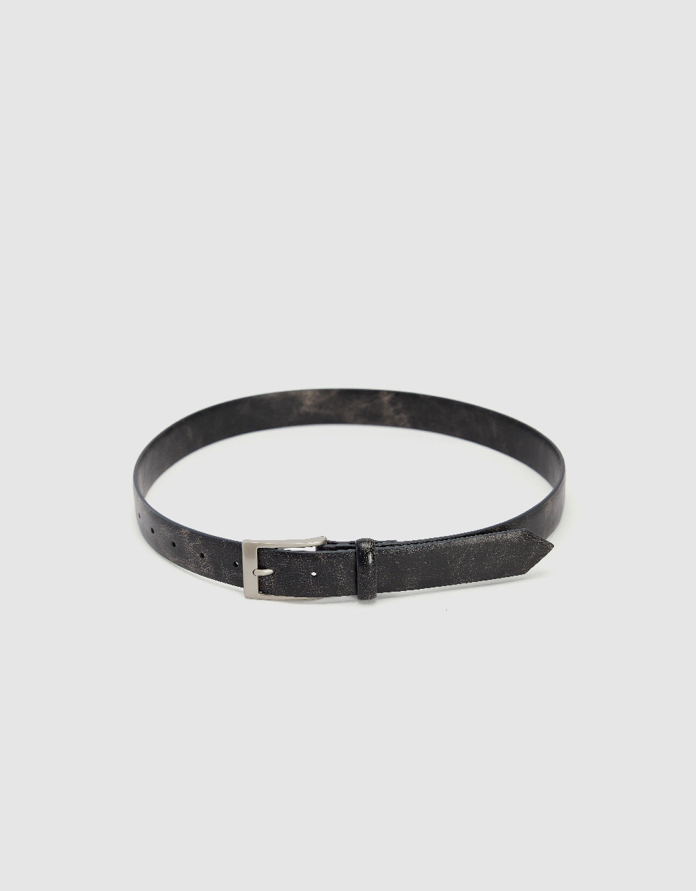 Distressed Vegan Leather Belt