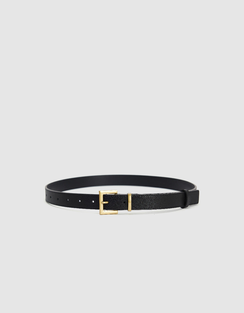 Frame Buckle Vegan Leather Belt