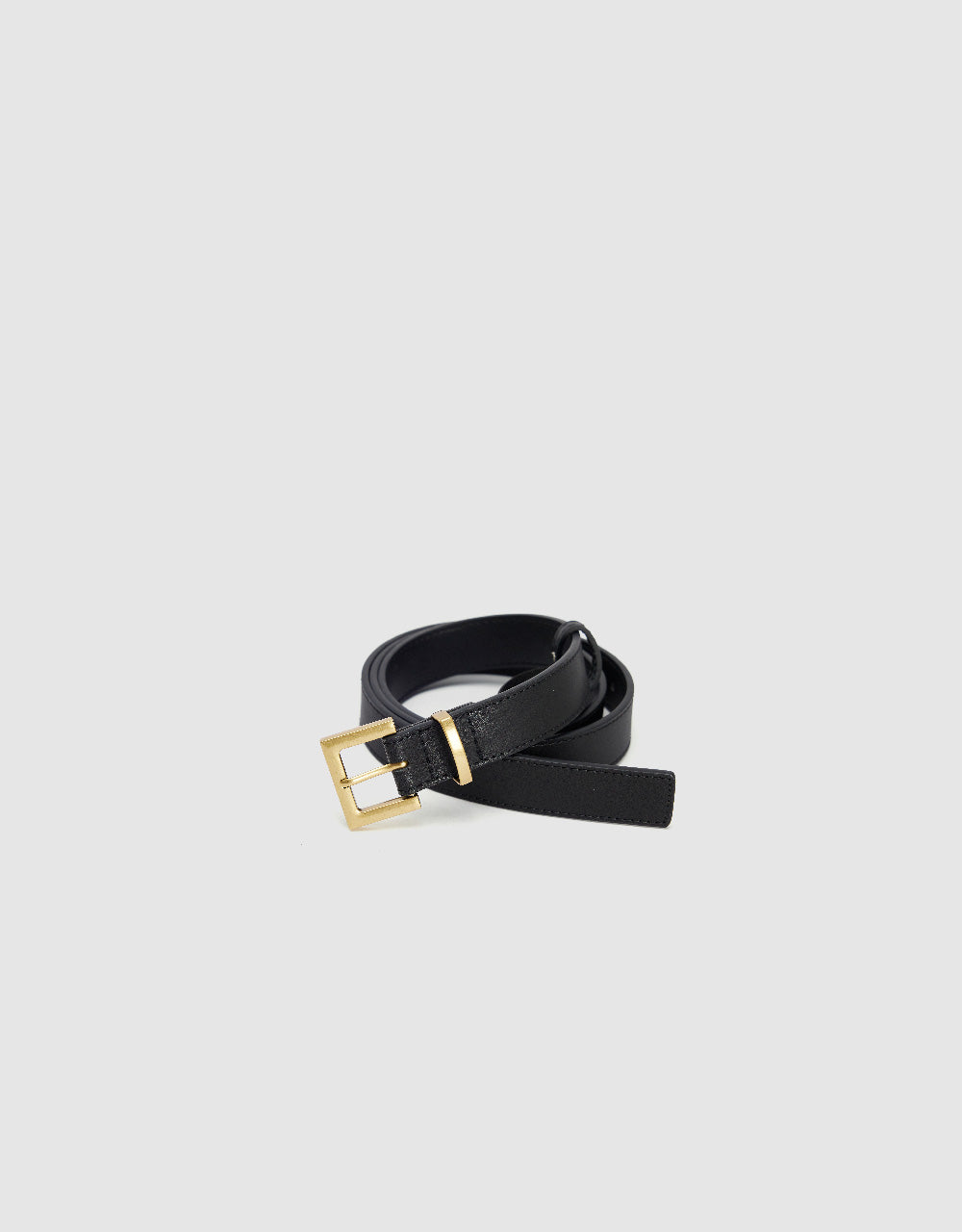 Frame Buckle Vegan Leather Belt