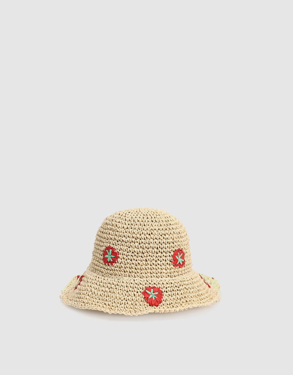 Tomato Décor Straw Hat