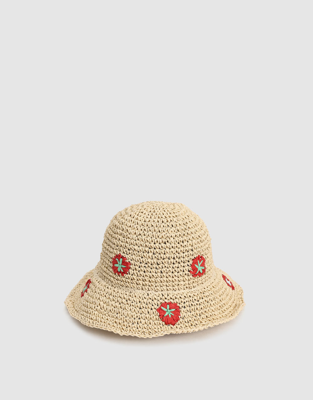 Tomato Décor Straw Hat