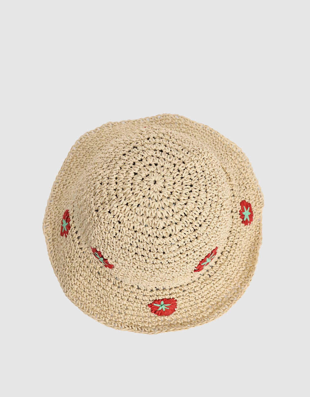 Tomato Décor Straw Hat