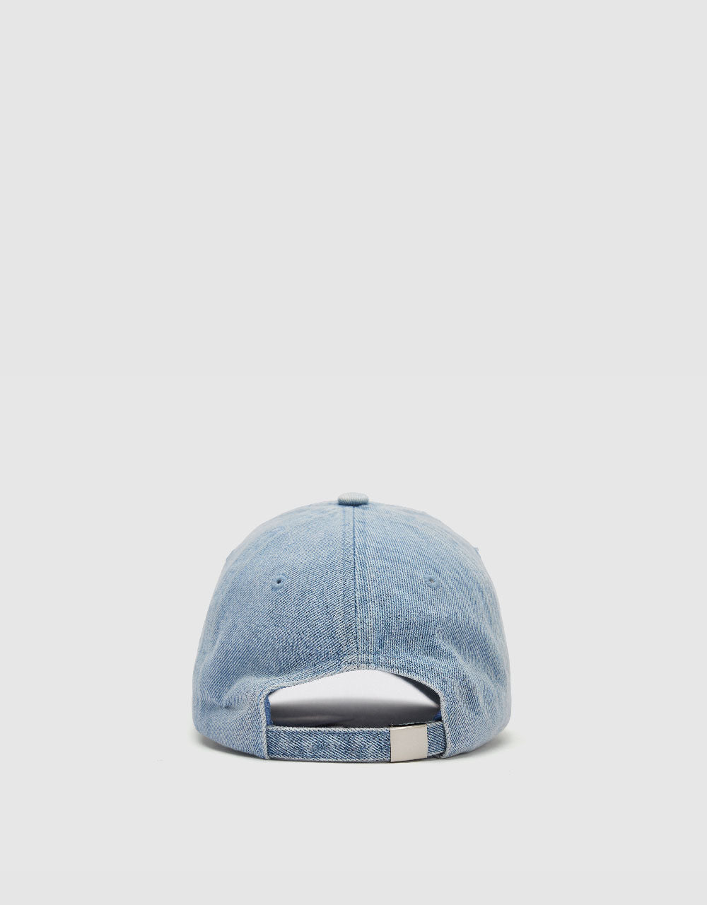 Letter Embroidered Denim Baseball Cap