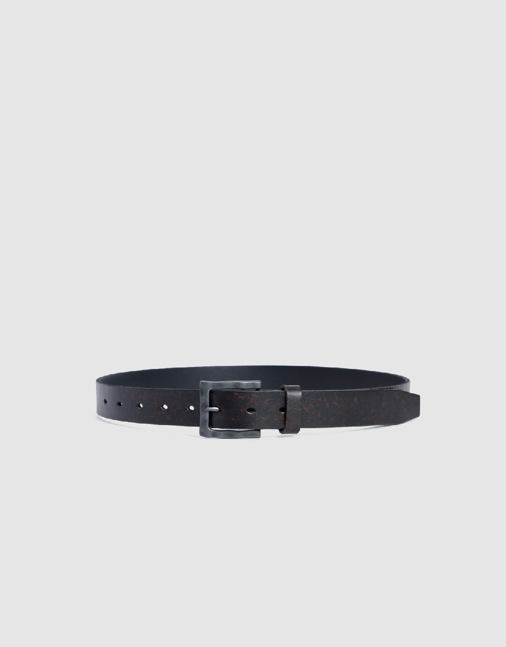 Embossed Vegan Leather Belt