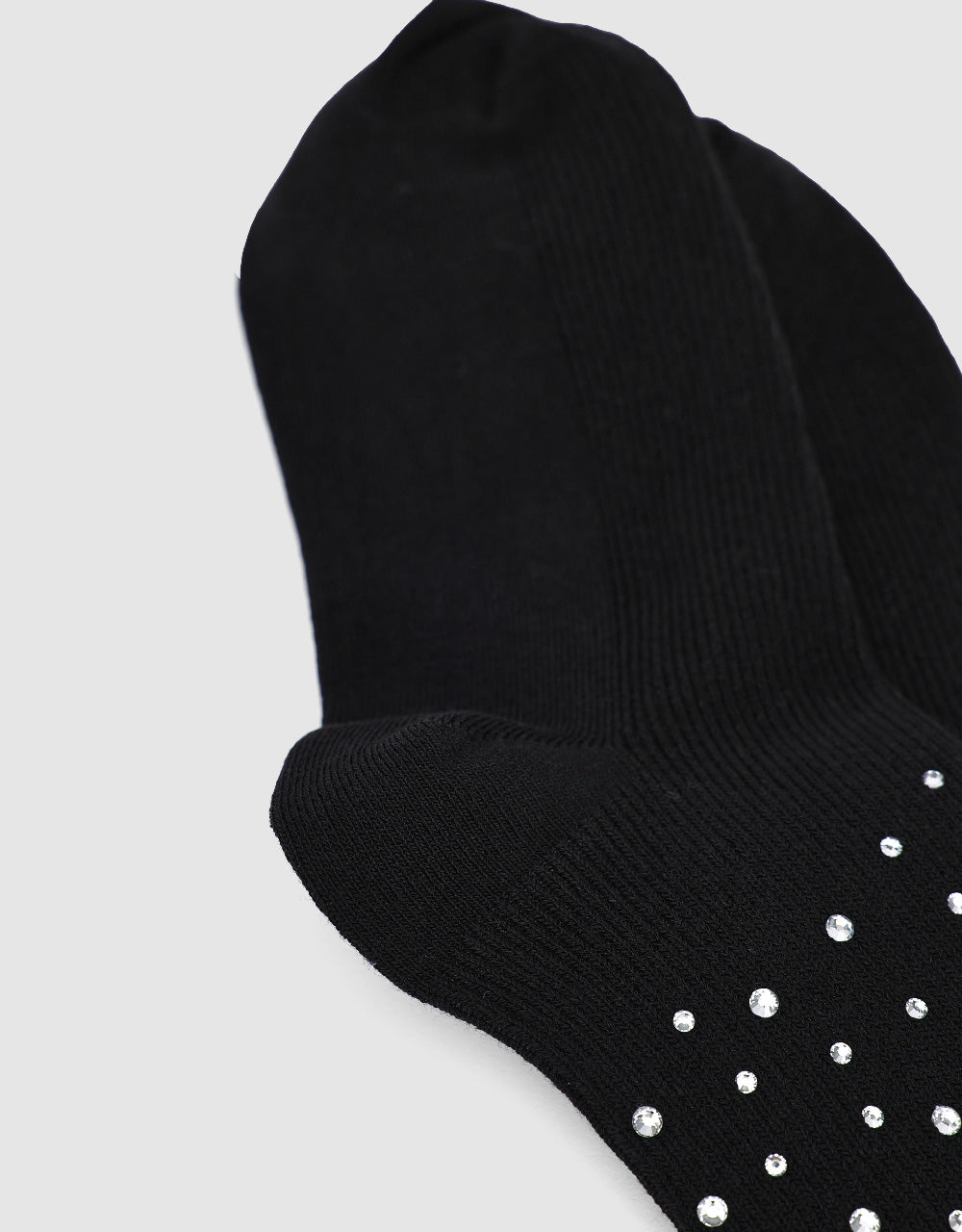 Rhinestone Décor Mid-Length Socks