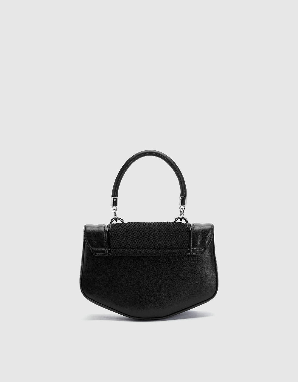 Lace Up Décor Shoulder Bag