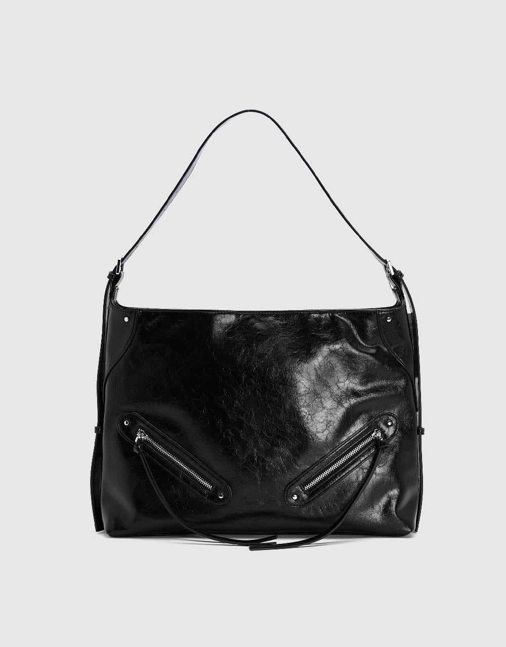 Vegan Leather Shoulder Bag