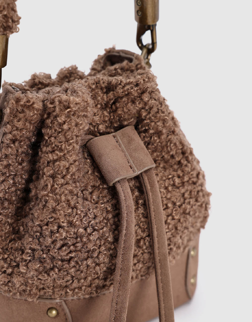 Furry Bucket Bag