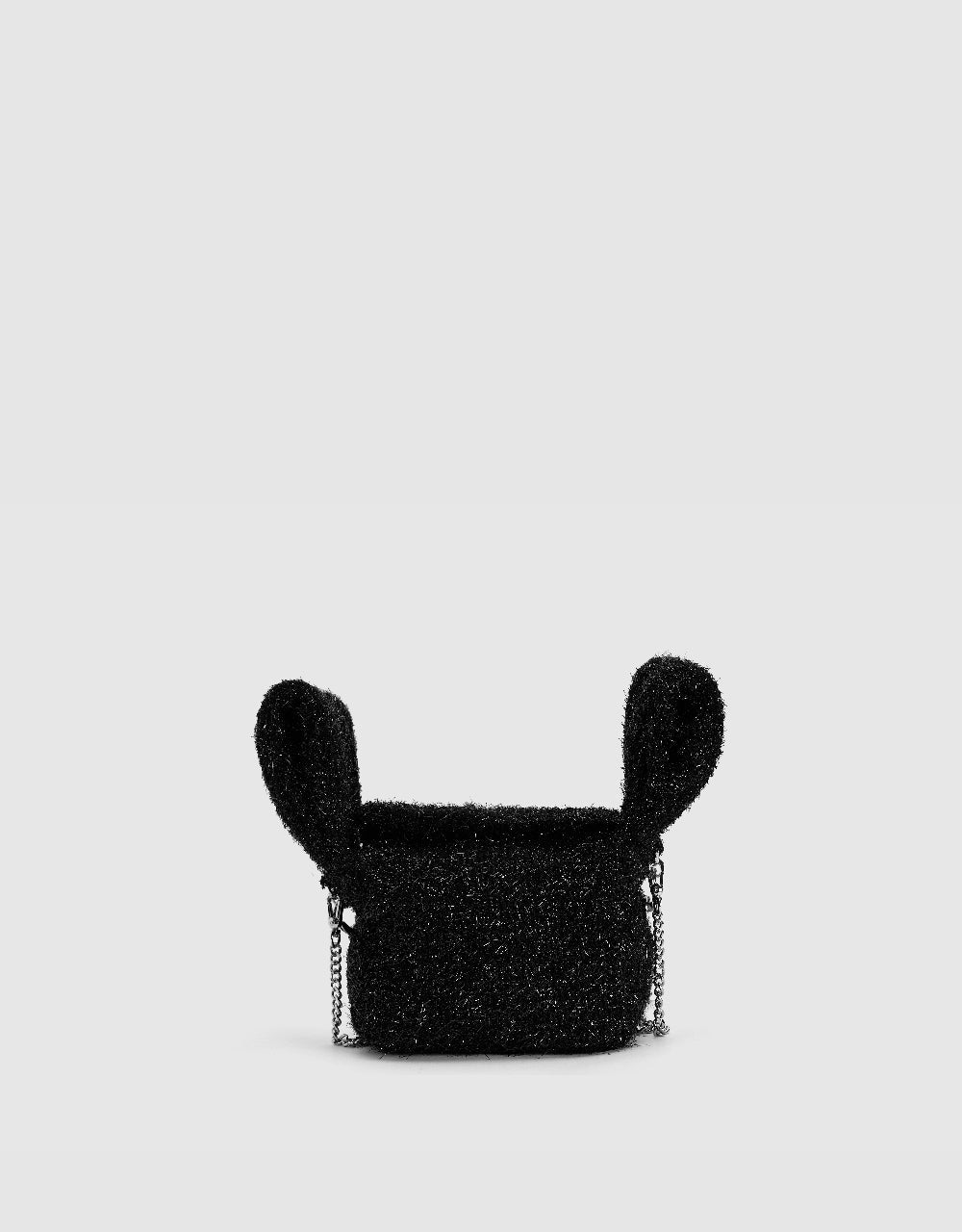 Furry Chained Shoulder Bag