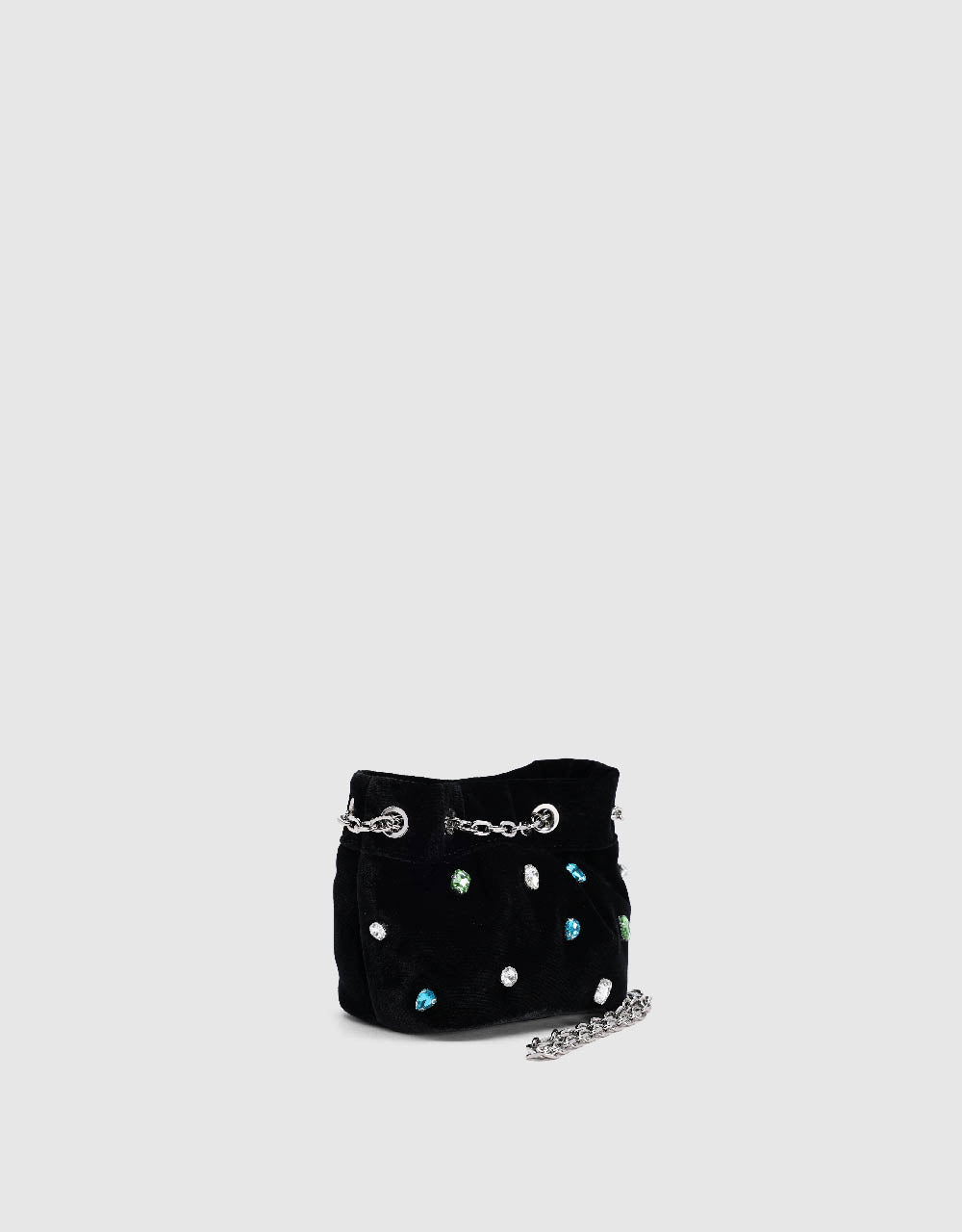 Rhinestone Décor Shoulder Bag