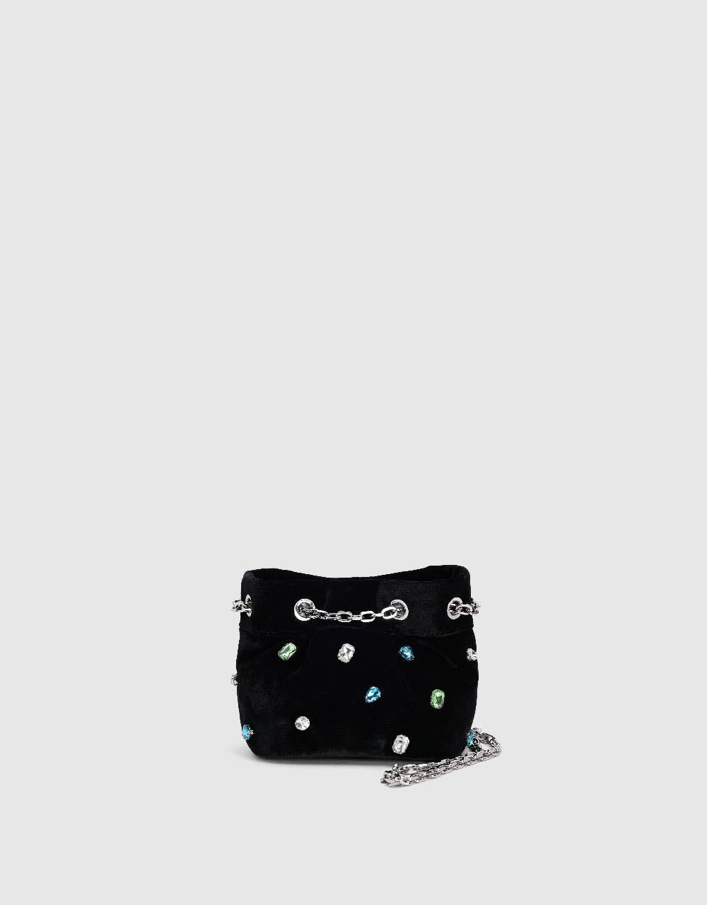 Rhinestone Décor Shoulder Bag