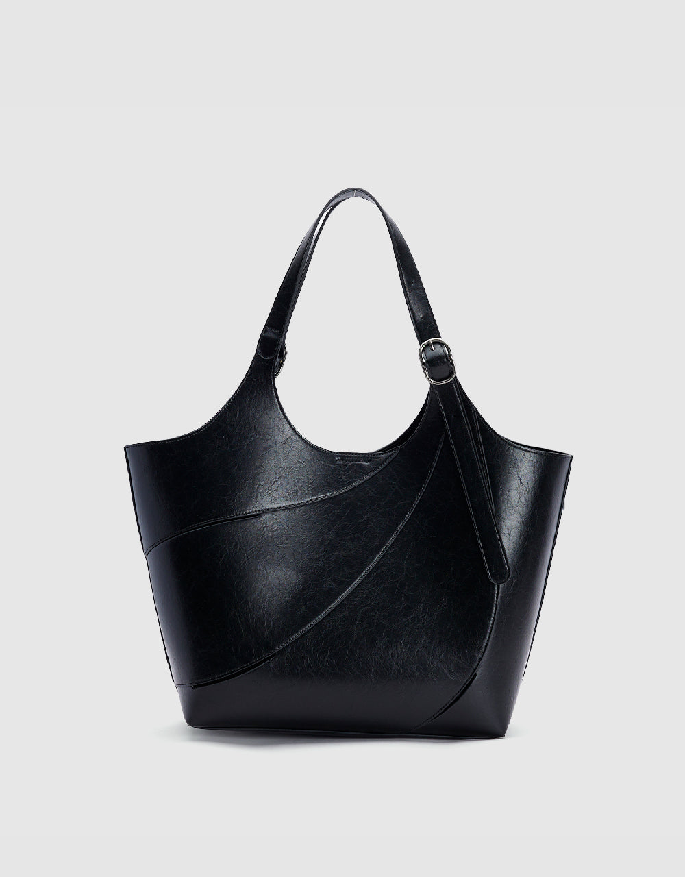 2 In 1 Vegan Leather Tote Bag