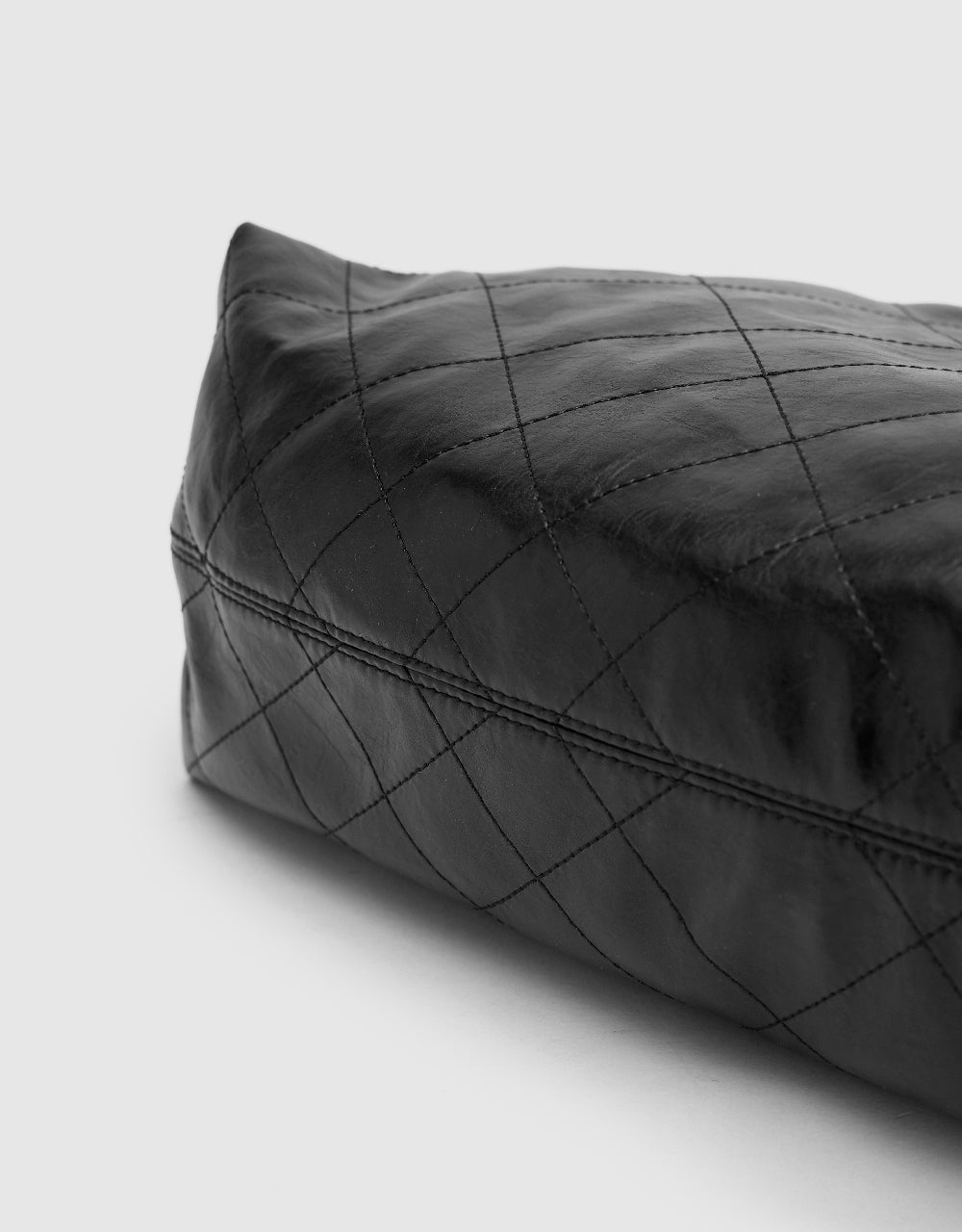 Chained Vegan Leather Shoulder Bag