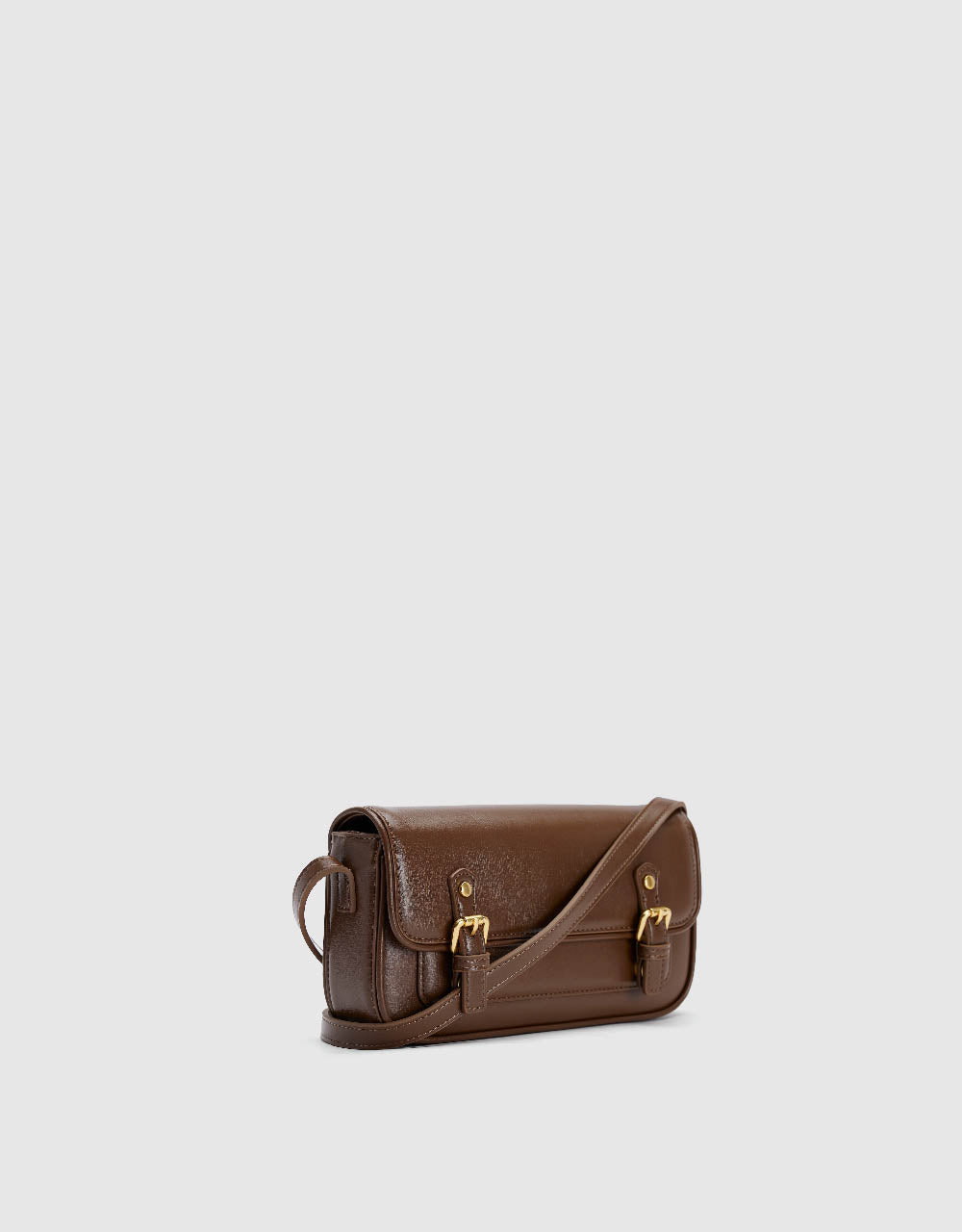 Vegan Leather Messenger Bag