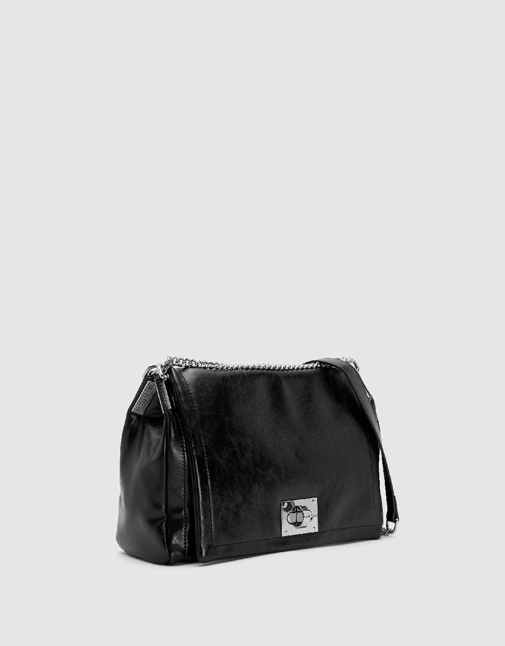 Vegan Leather Shoulder Bag