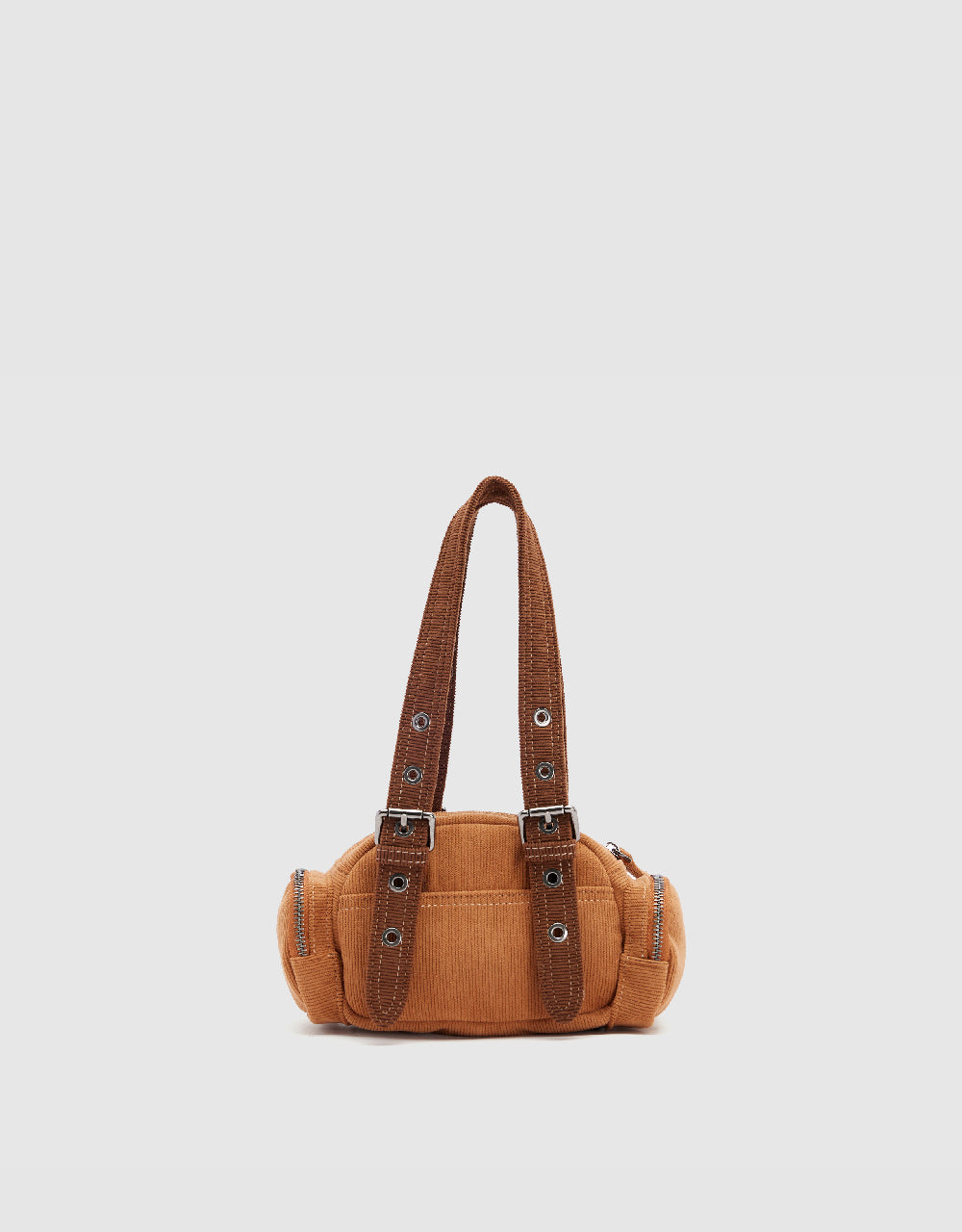 Buckled Strap Shoulder Bag