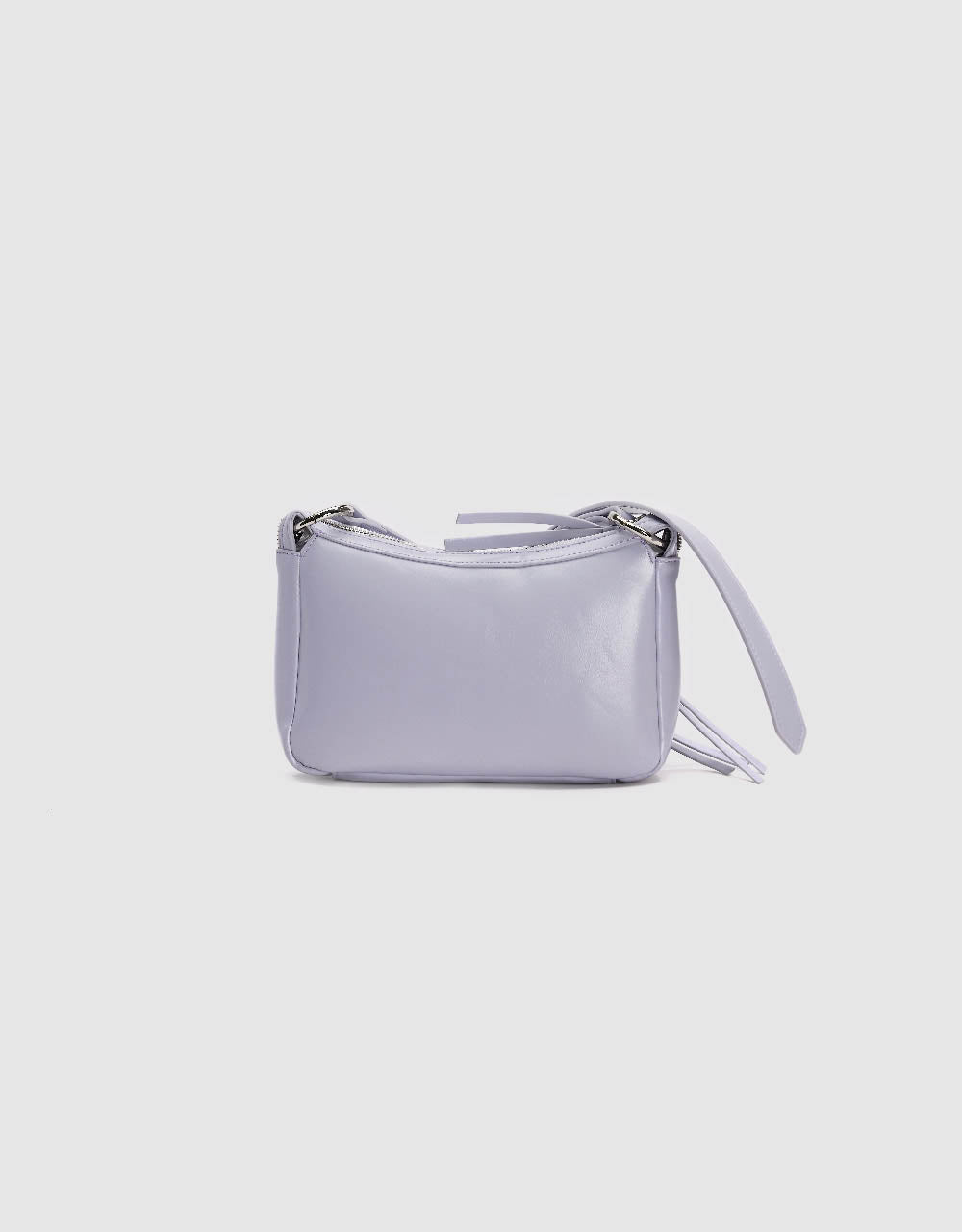 Multi-Pocket Vegan Leather Shoulder Bag