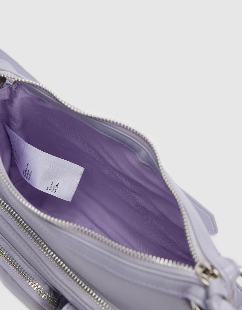 Multi-Pocket Vegan Leather Shoulder Bag