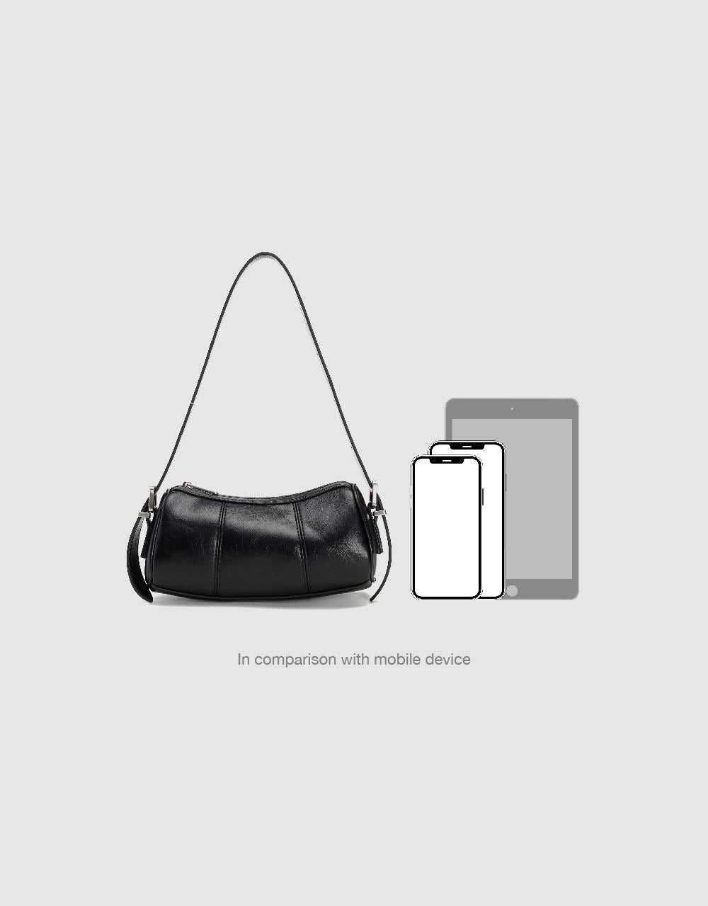 Vegan Leather Shoulder Bag