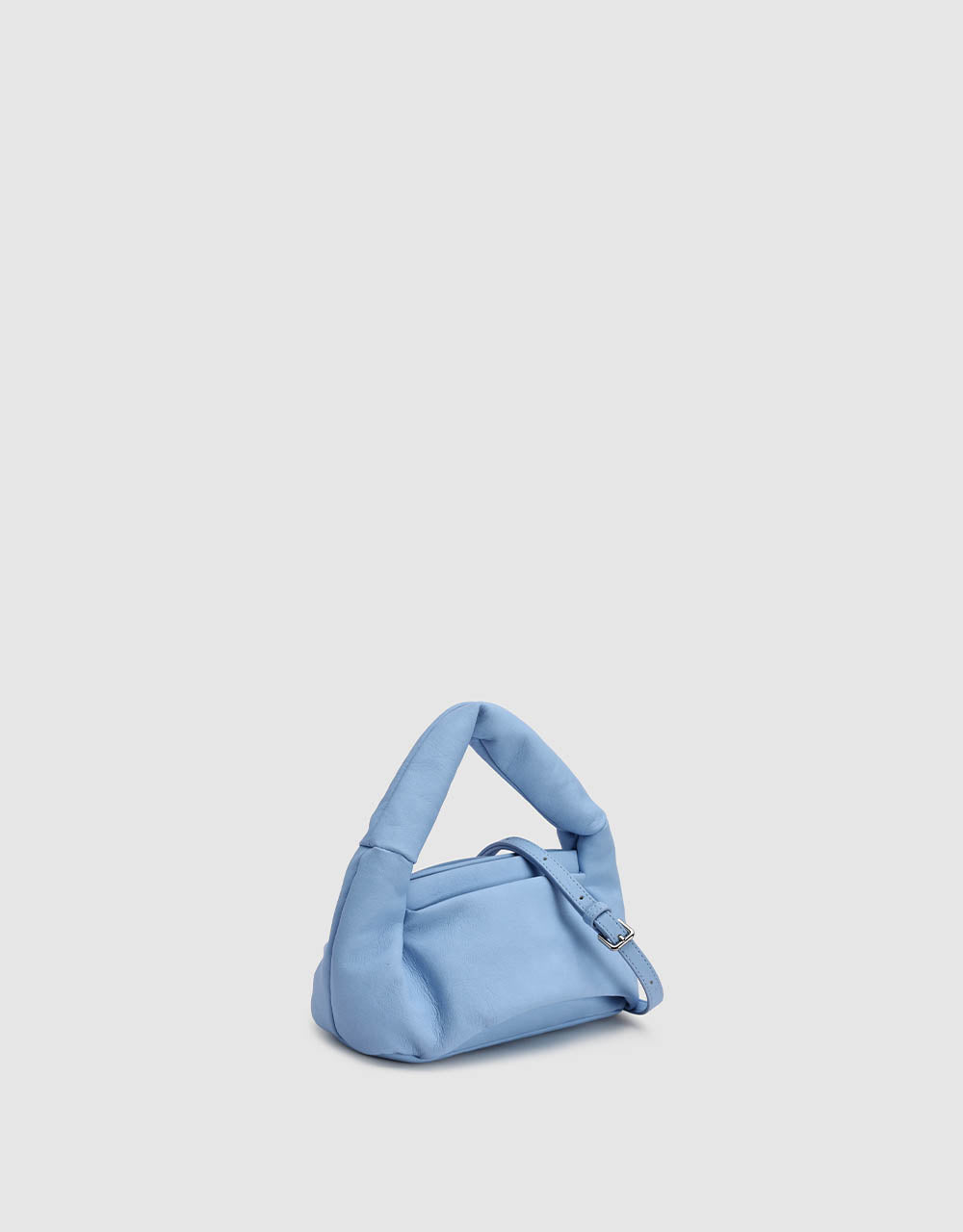 Puffer Vegan Leather Shoulder Bag