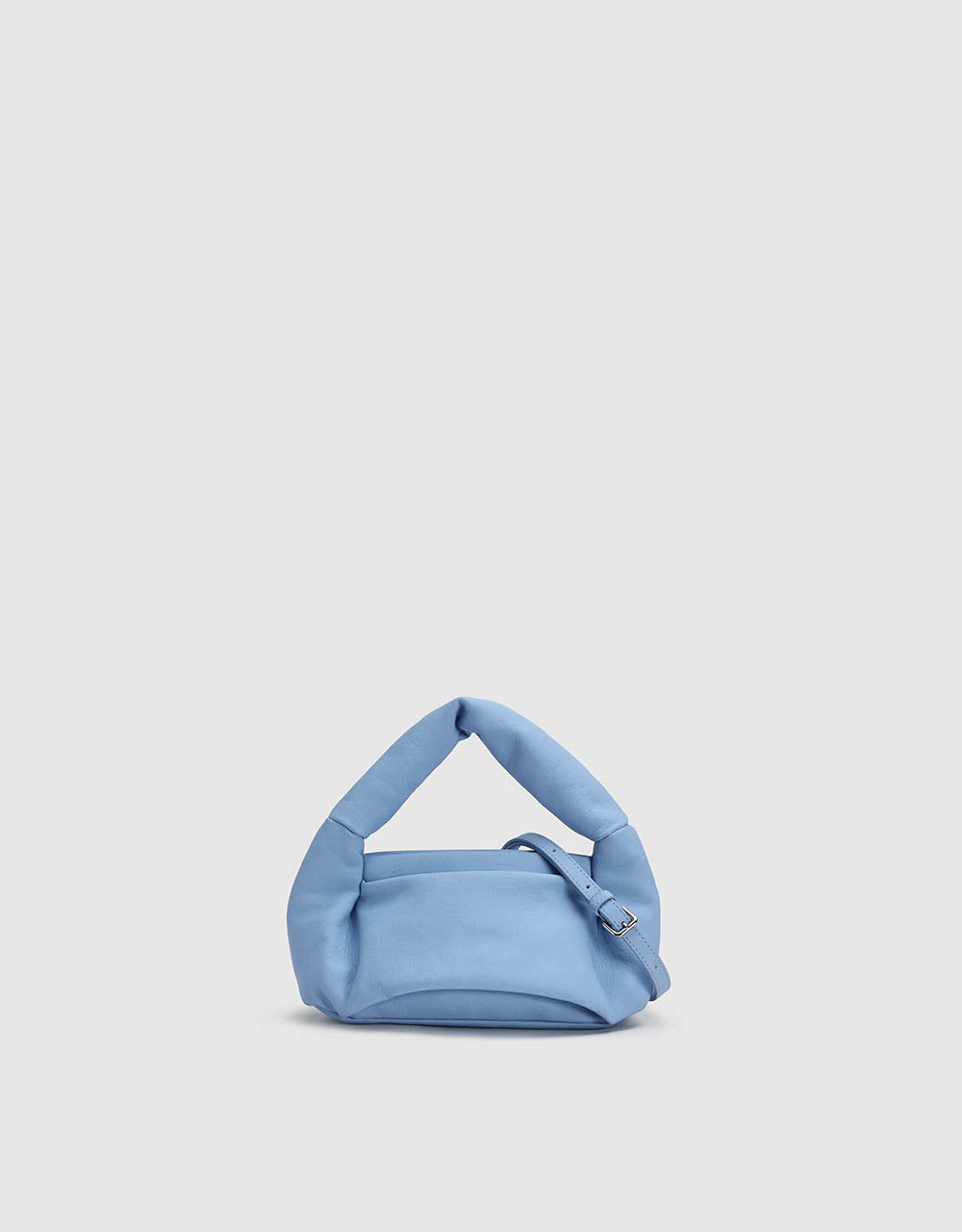 Puffer Vegan Leather Shoulder Bag