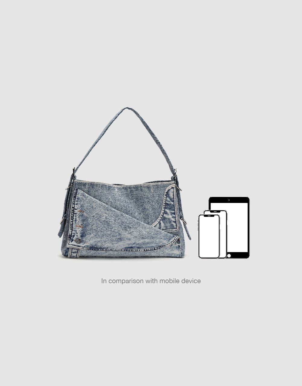 Denim Shoulder Bag