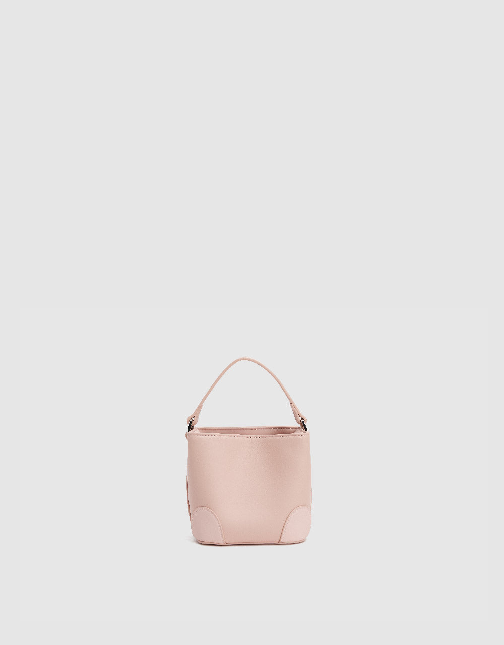 Vegan Leather Mini Bucket Bag