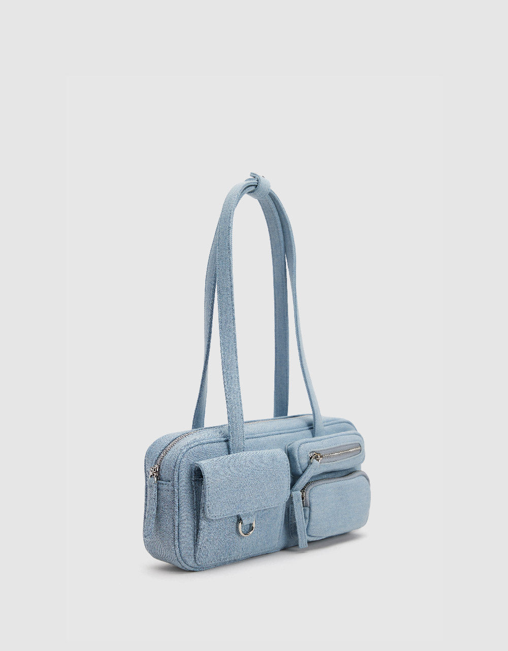 Denim Bowler Bag