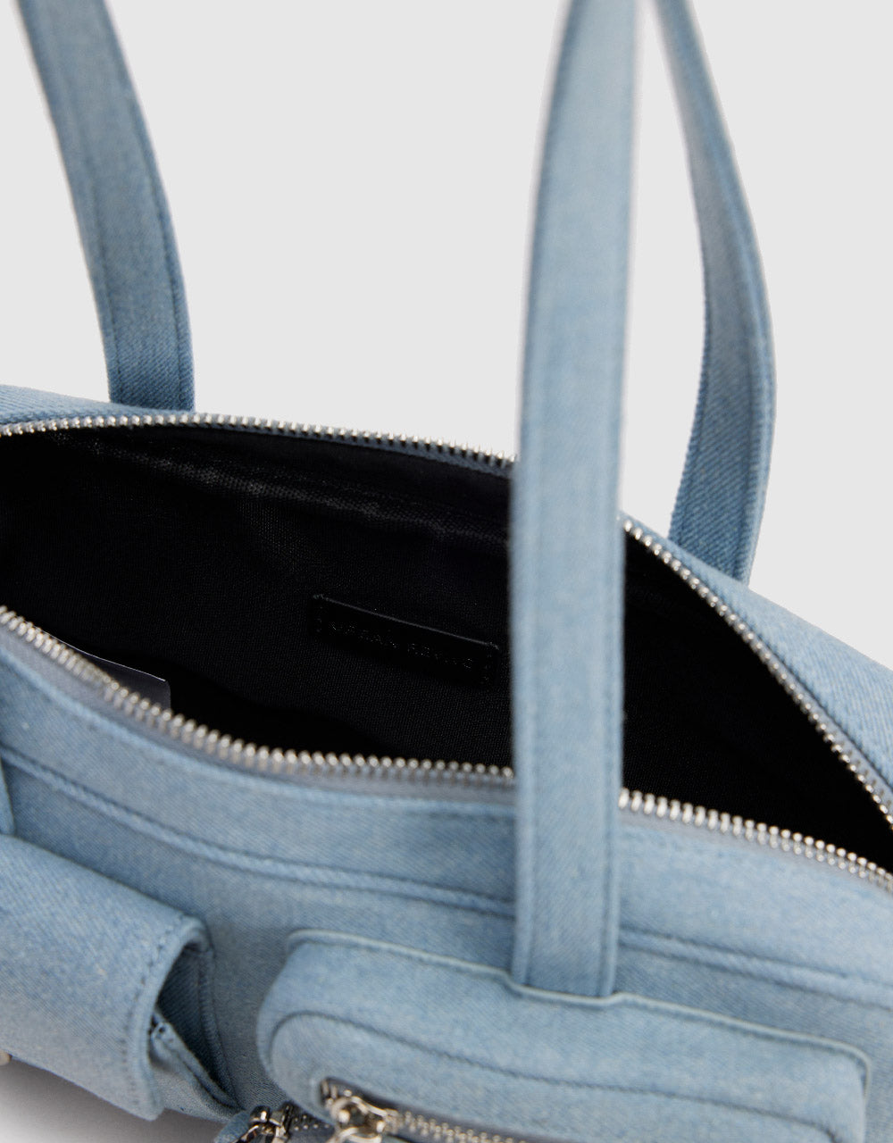 Denim Bowler Bag