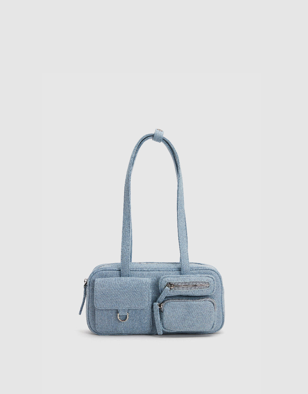 Denim Bowler Bag