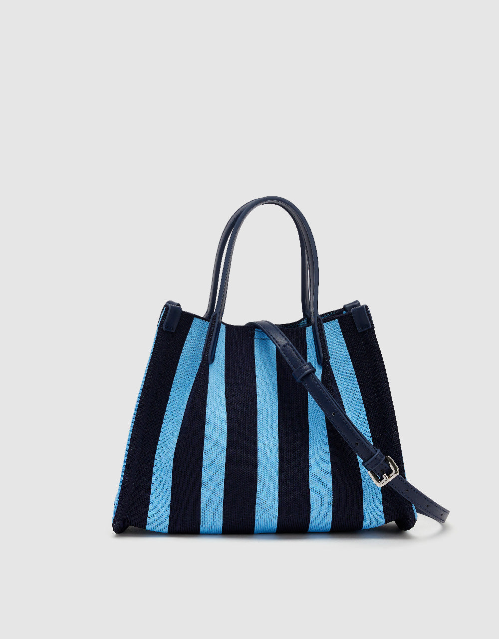 Striped Mini Tote Bag