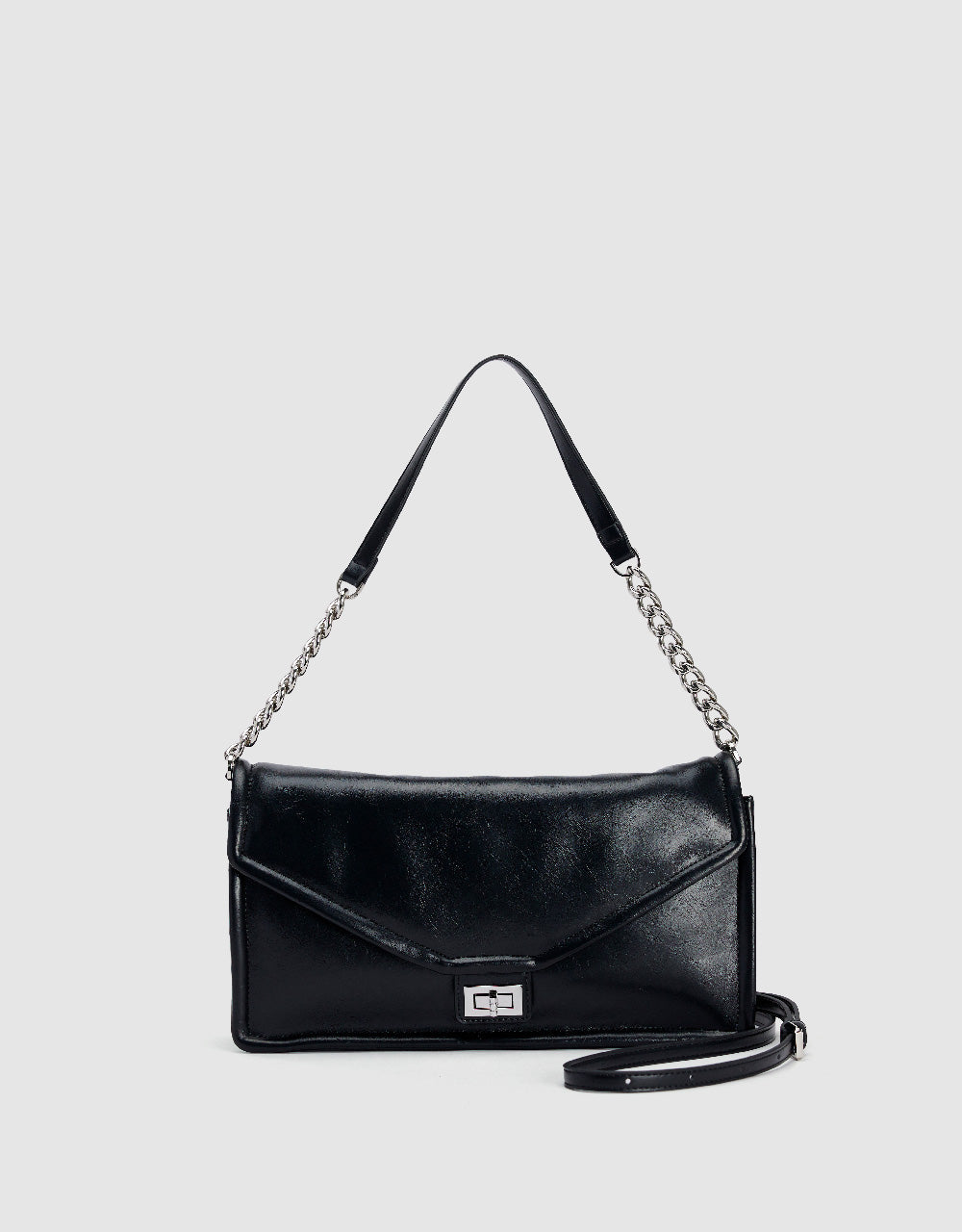 Vegan Leather Envelope Bag