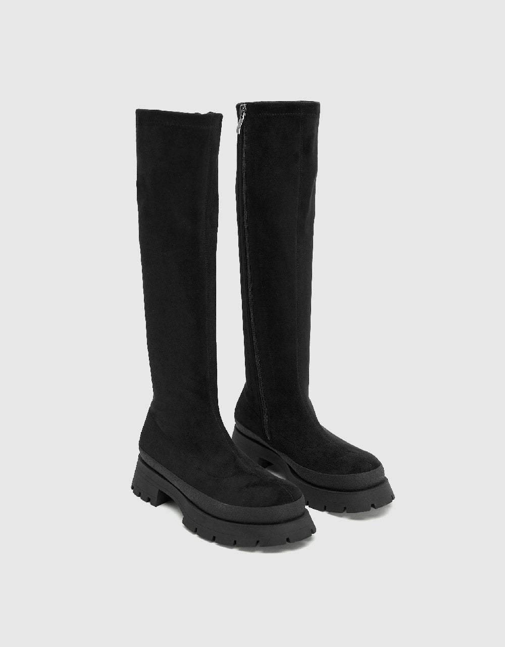 Round Toe Knee Boots