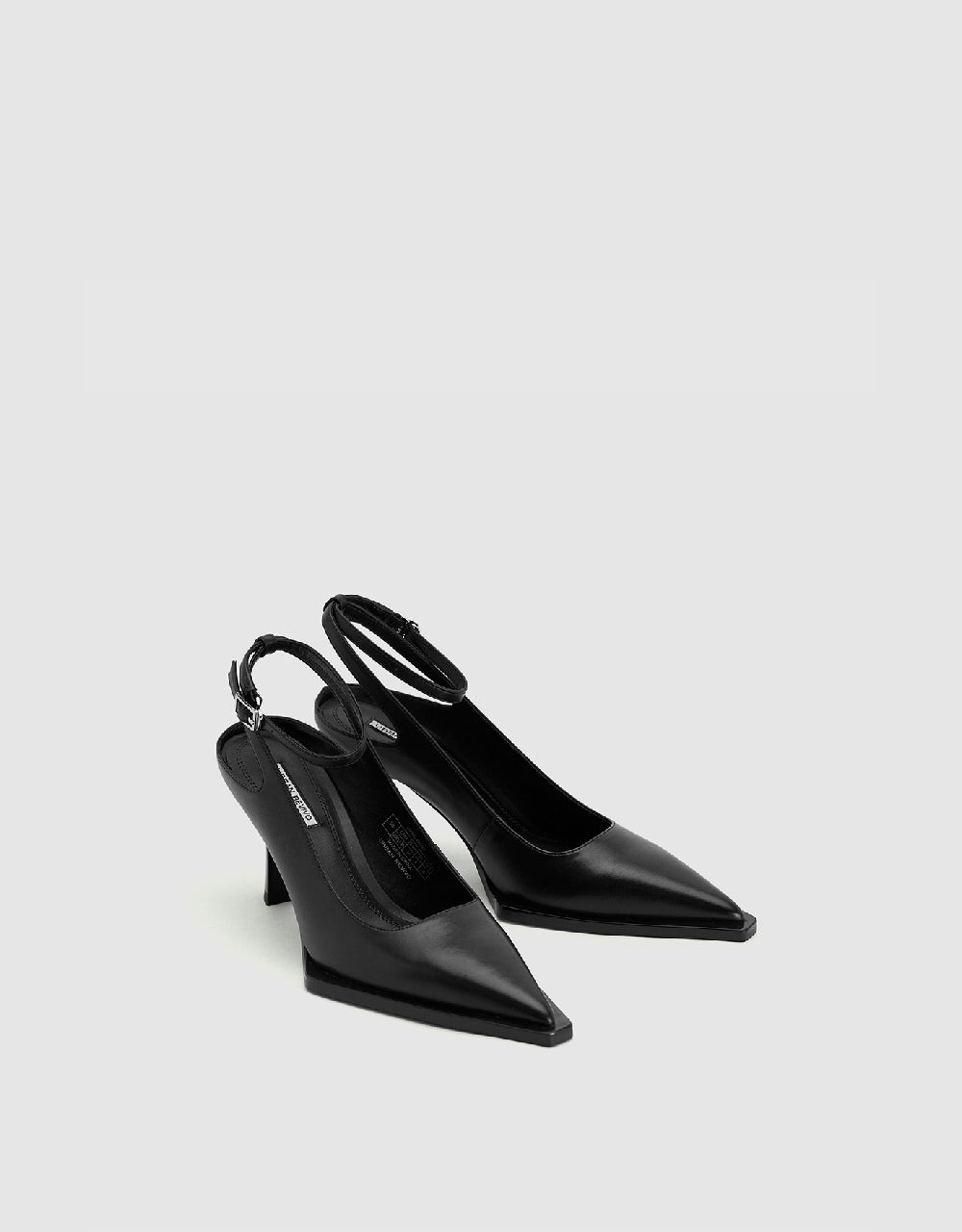 Heeled Pointed Toe Slingbacks